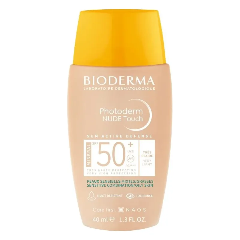 BIODER PHOTOD NUDE TOU SPF 50+TRES CLAIR