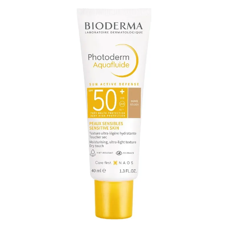 BIODER PHOTOD AQUAFL SPF 50+DORE GOLD X4